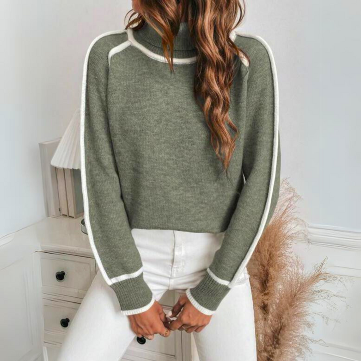Kaylee | Elegant Sweater with High Collar