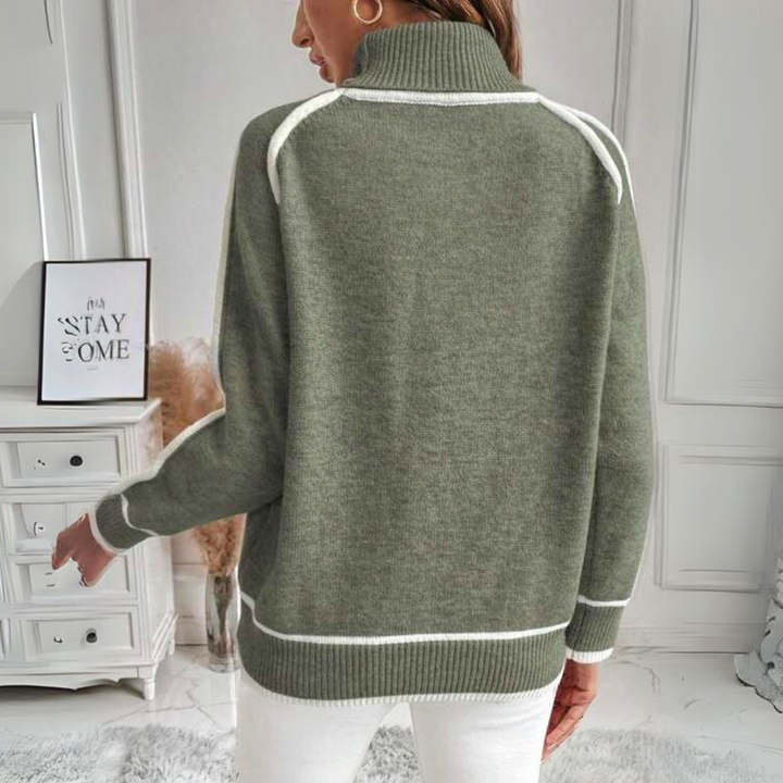 Kaylee | Elegant Sweater with High Collar
