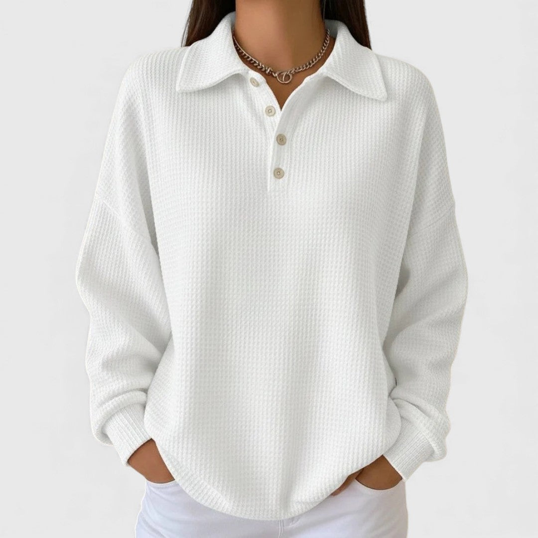 Mara | Soft Sweater with Collar