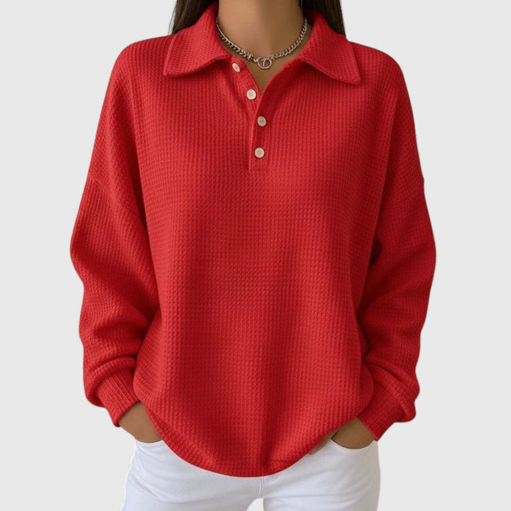 Mara | Soft Sweater with Collar