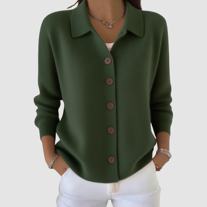 Joanna | Knitted Cardigan with Buttons