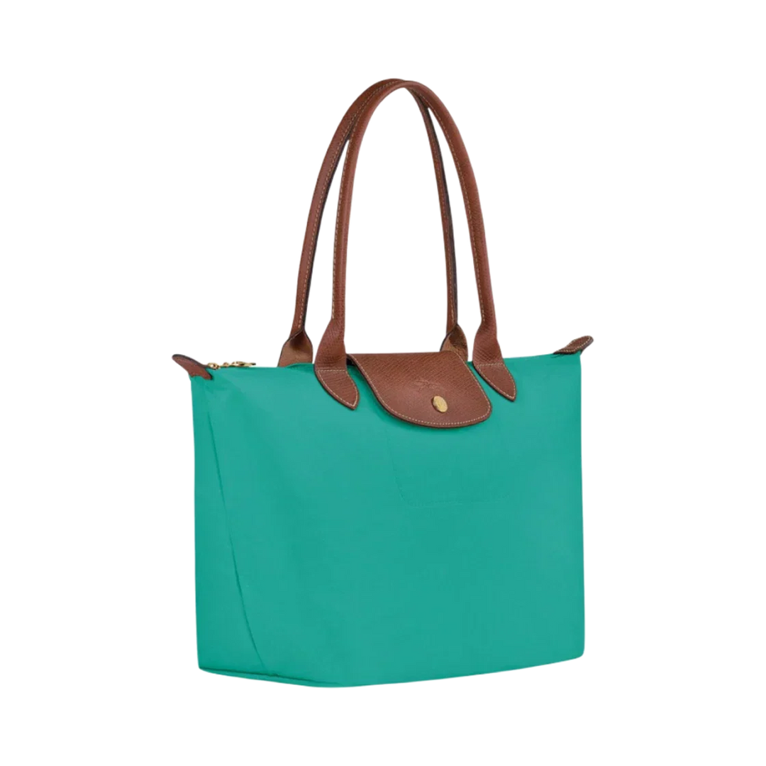 Longchamp - Large Le Pliage Tote, Turquoise