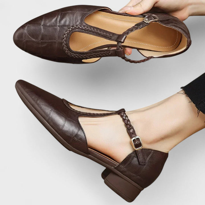 Elena | Leather Orthopedic Shoes